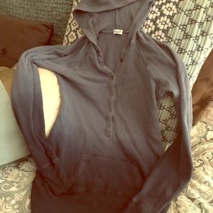 *PRICEDROP* Navy thermal hoodie by Splendid